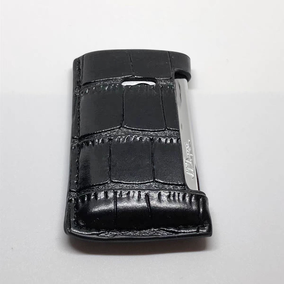 Handmade dupont Slim7 lighter  leather case Original design full grain cow leather